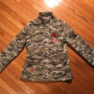 Girl’s Camo Jacket